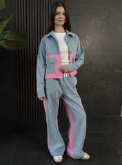 Костюм комбінований джинсом + тринитка "Denim Fusion" |104-110 см|