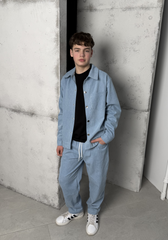 Костюм джинсовий для хлопців "Denim Core"|Світлий |104-110 см|