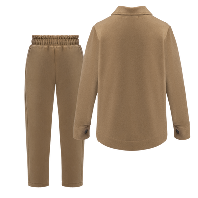 Костюм з мякої тканини "Soft Classic" |Бежевий|104 см|