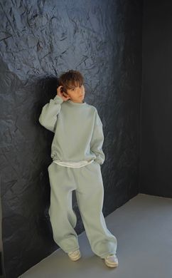 Спортивний костюм "Urban Volume" Утеплений флісом|Світла Олива|104-110 см