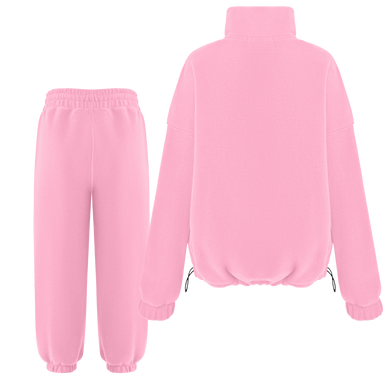 Спортивний флісовий костюм "Street Fleece" |Рожевий|104-110 см